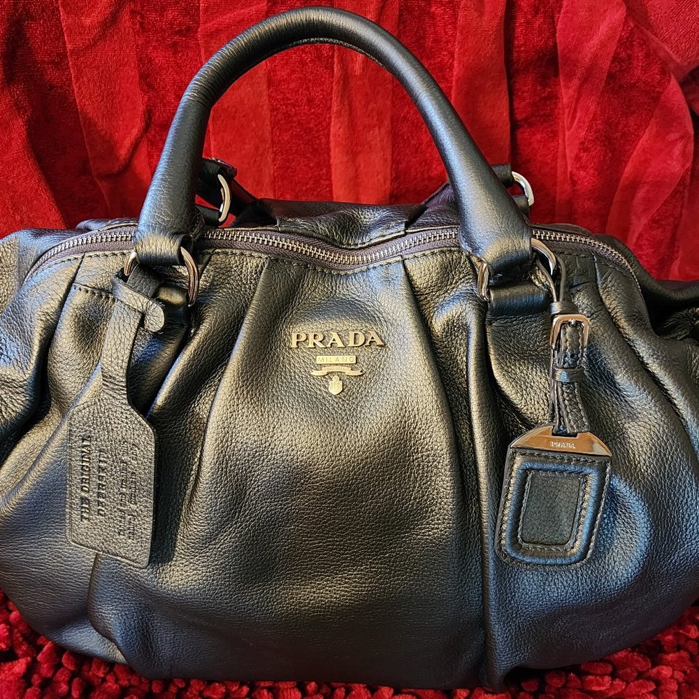 Extra Large Prada Deerskin Handbag *